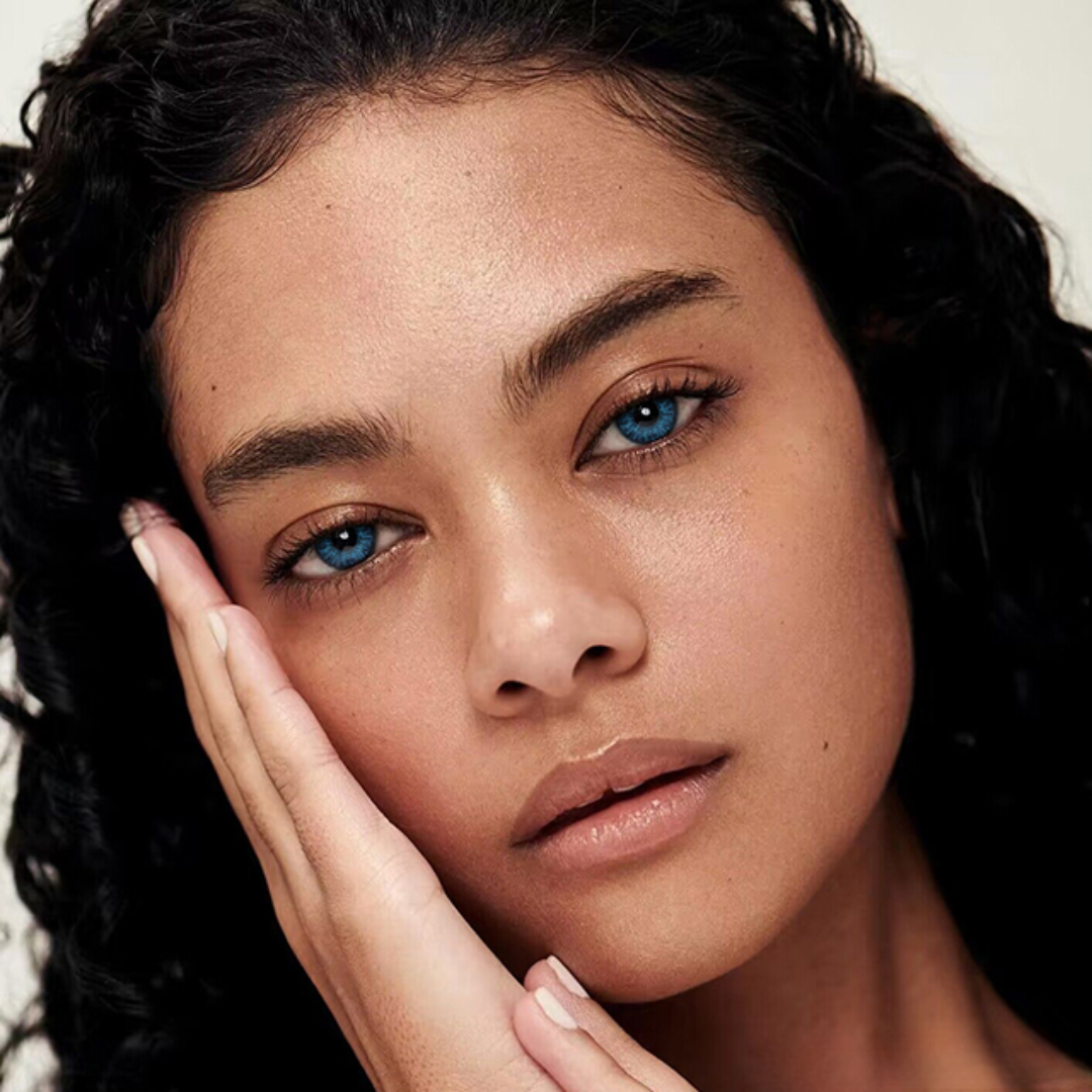 Farvede Linser Brillant Blue 1 År