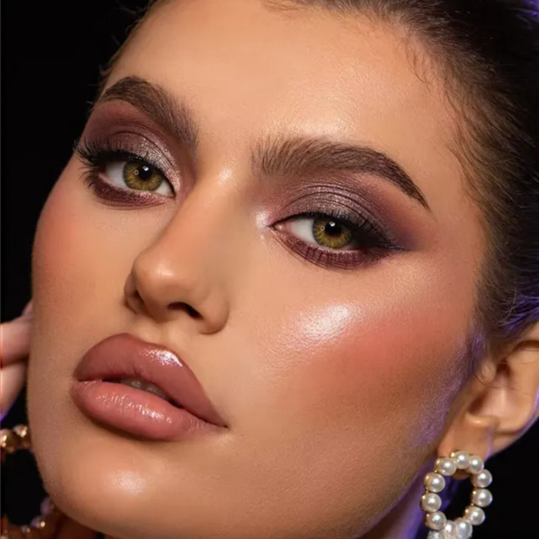 Farvede Linser Pure Hazel 1 År