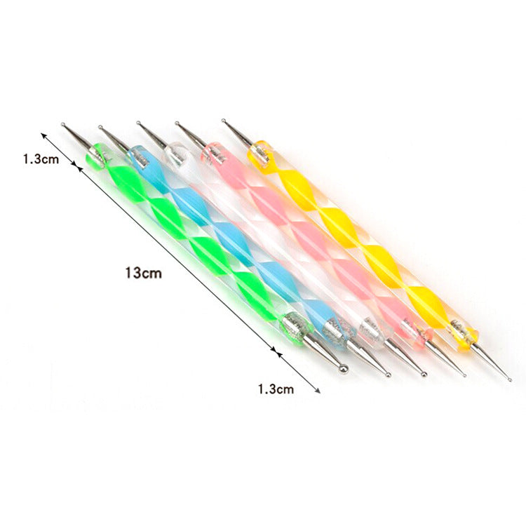 Dotting Pen Dubbelsidiga 5pcs