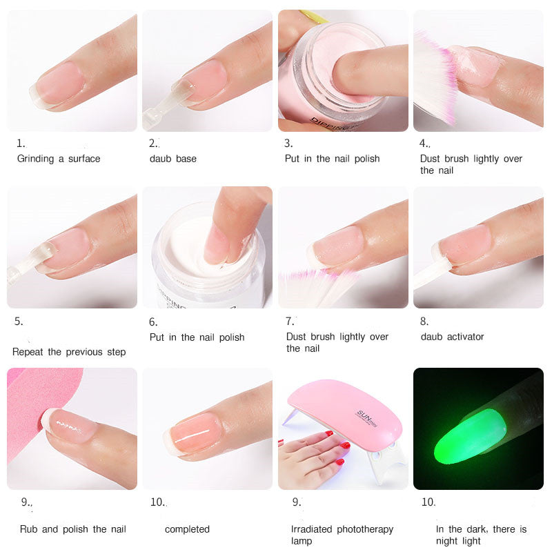 Dyppepulver Luminous Neon