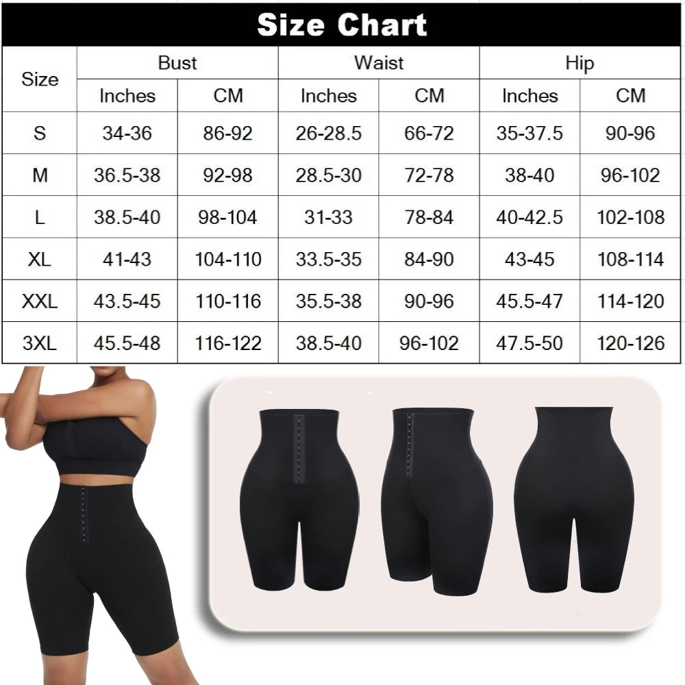 Thigh Shaper / Bodyshaper Kropsformer med kroge