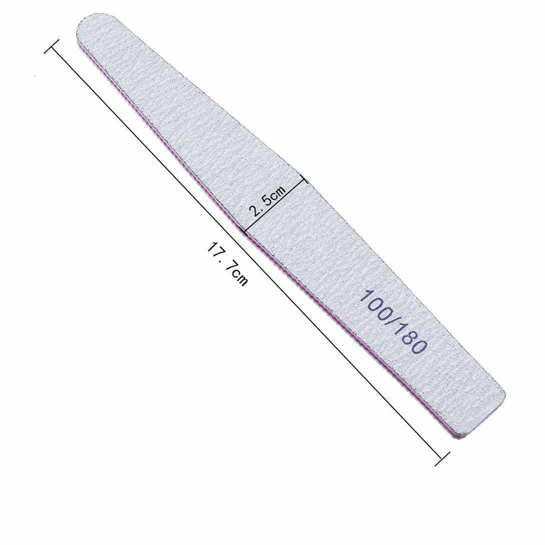 Dobbeltsidet neglefil 100/180.
