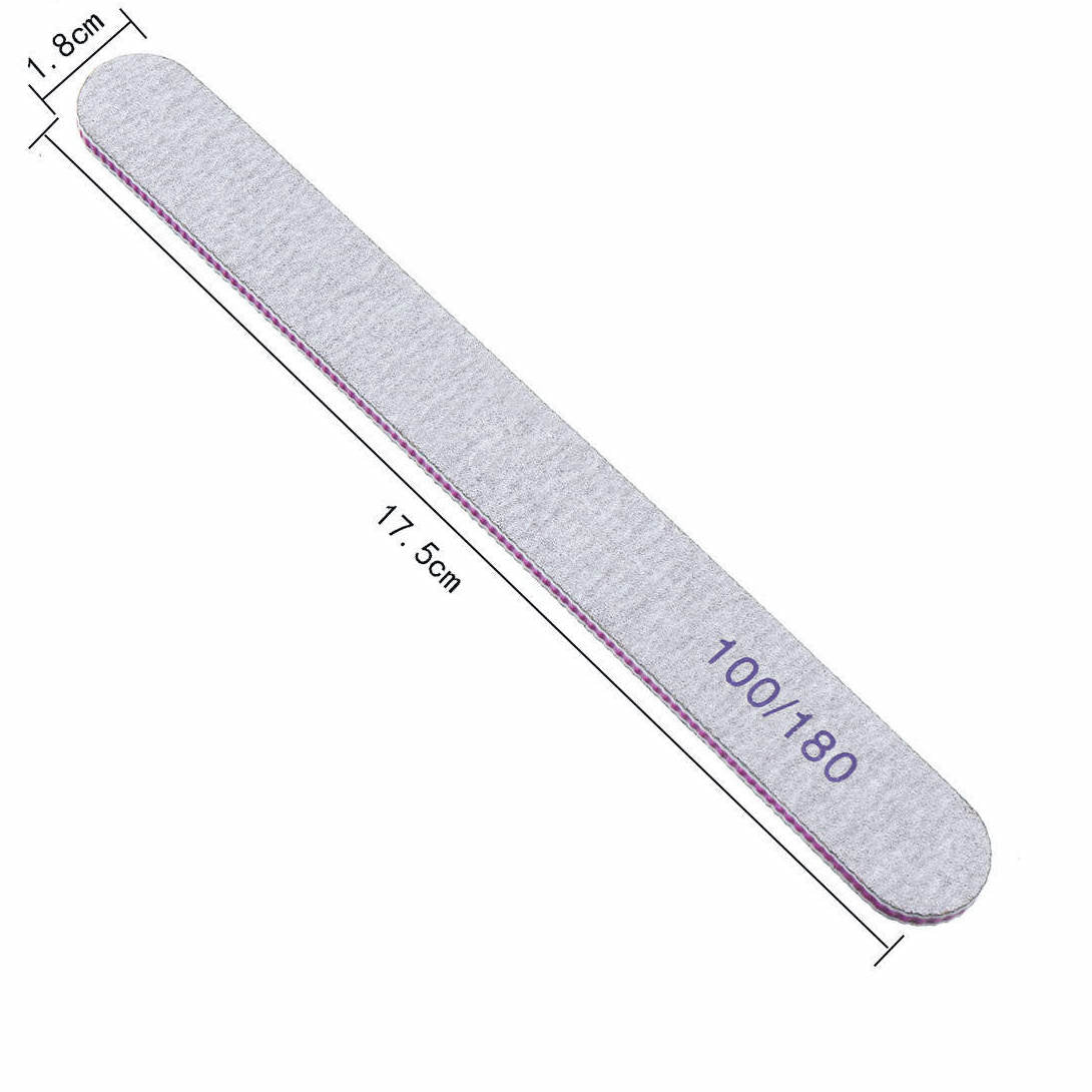 Dobbeltsidet neglefil 100/180.