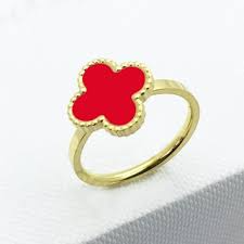 Firekløver Rød Ring