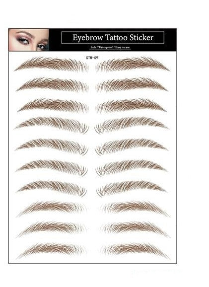 Øjenbryn tatovering / Eyebrow Tattoo 4D Brun