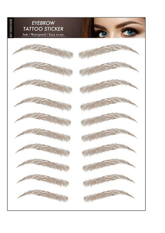 Øjenbryn Tattoo / Eyebrow Tattoo 4D Brun