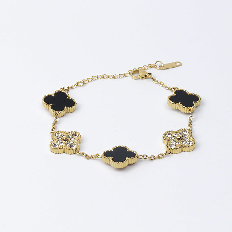 Saria Firkløver armbånd
