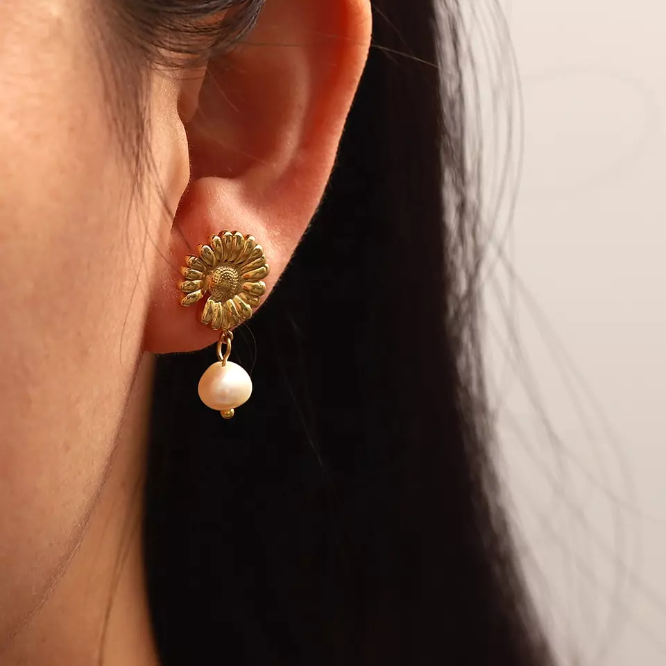 Daisy Blomster øreringe