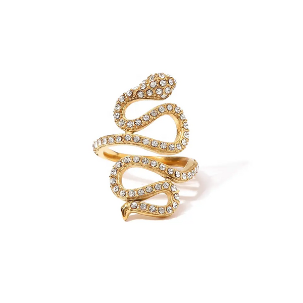 Stefania Snake Ring